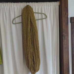 Olive Polka Dot Scarf